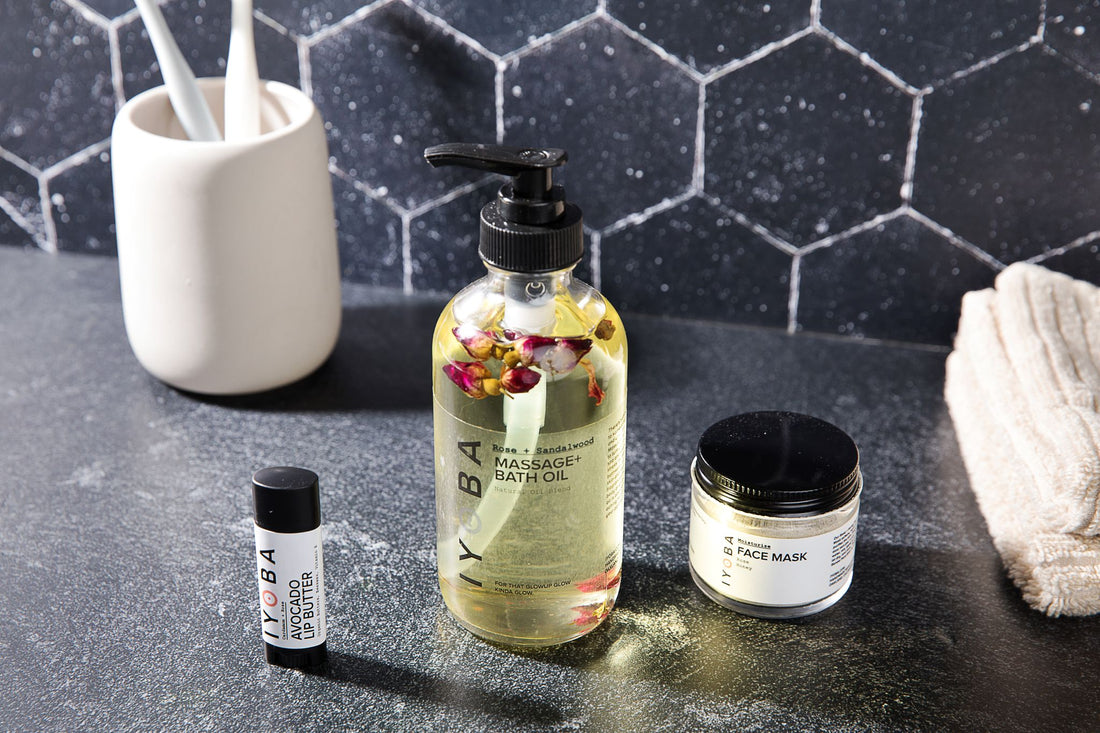 Rose + Sandalwood Massage + Bath Oil