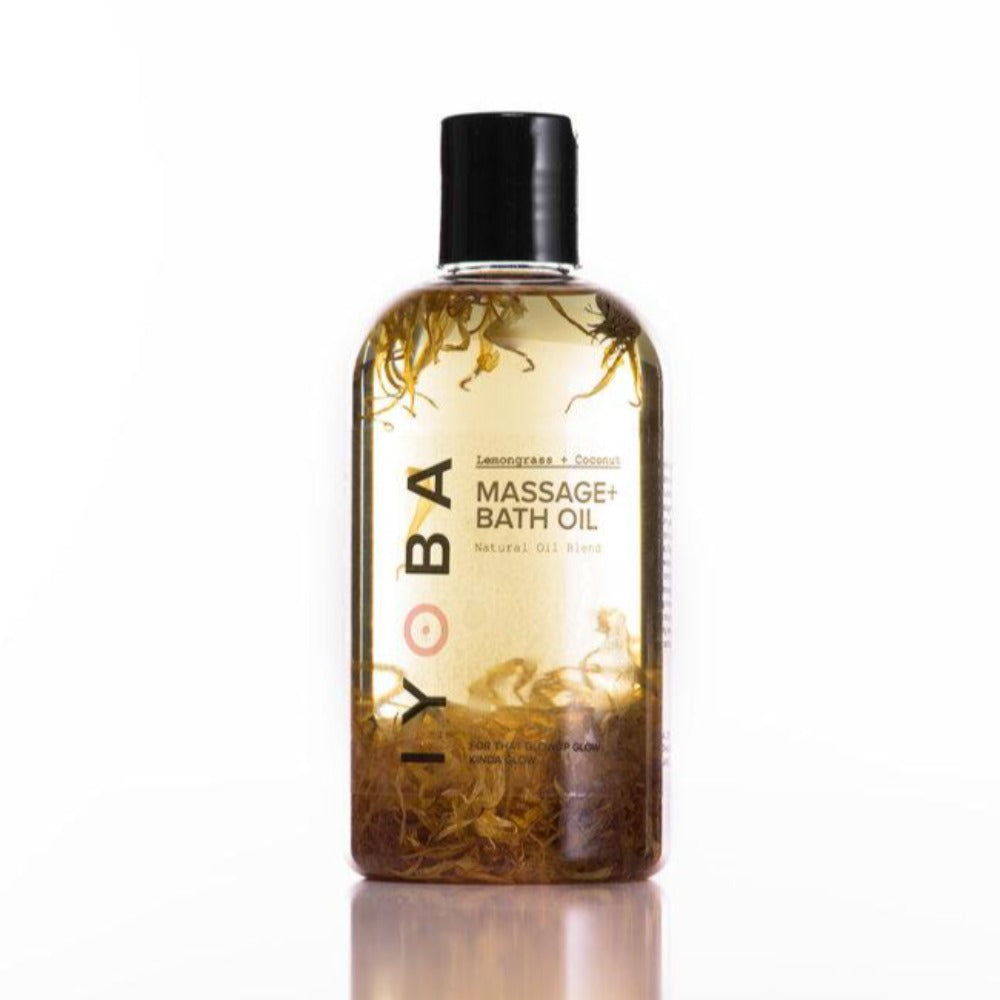 IYOBA Lemongrass Coconut Massage and Bath Oil