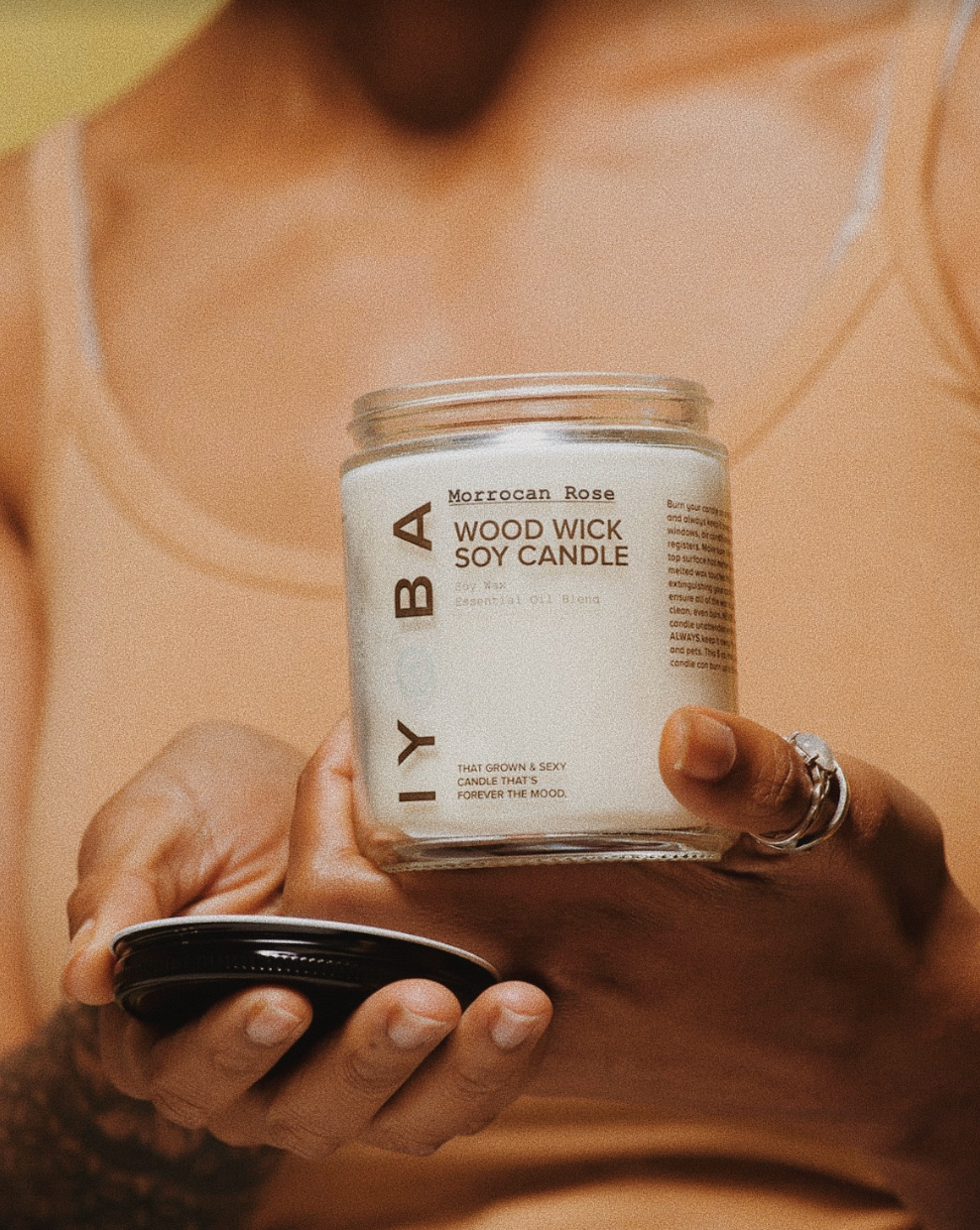 Wood Wick Soy Candle 8oz